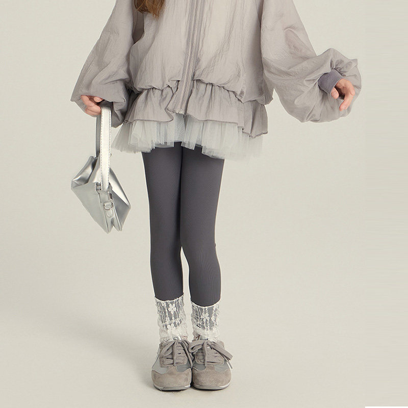 叮羊羊女童鲨鱼裤打底裤韩国高弹力铅笔瑜伽裤2025春装新修身裤子,淘宝优惠券,粉丝福利购,淘宝优惠卷