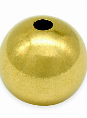 1个日本18k金黄金首饰配件串珠隔片 外径1.5mm 高1.5mm 孔径0.5mm