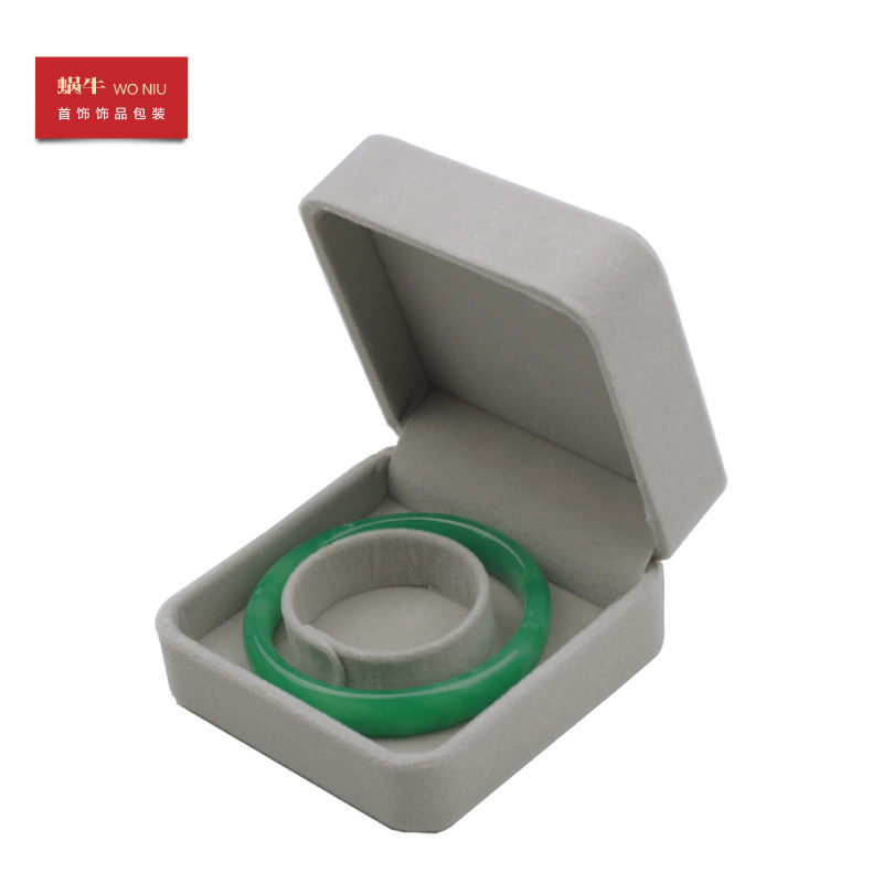 Gray gray jewelry ring custom packaging box