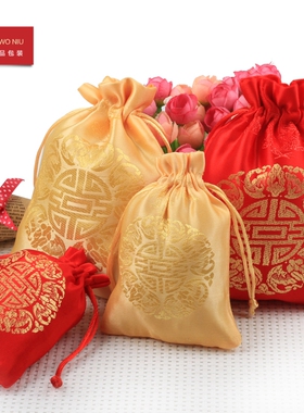 五福临门饰品手链收纳包装袋子