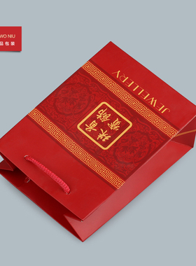 珠宝首饰手提袋印章时尚通用礼品