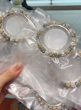 海南星月菩提菩提子原生态三色星月文玩佛珠单圈男女手链手串