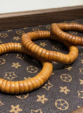 精品紫金鼠金饭碗配件手绳项链文玩佛珠手串配饰品珠DIY