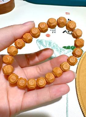 新款精品猴头六方单圈手链手工diy手绳项链情侣文玩佛珠手串