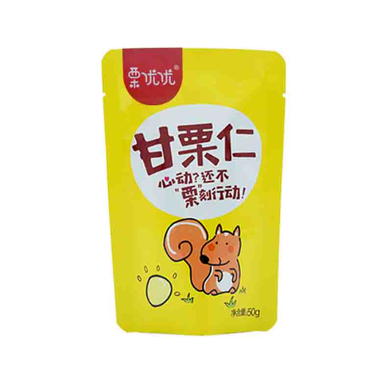 迁西原味板栗仁50g/袋坚果小零食熟制去壳甘栗仁即食油栗子新鲜 - 图1