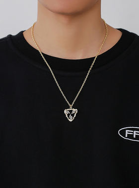 【三相之力】英雄联盟/LOL联名战士装备小众设计女ins项链男潮