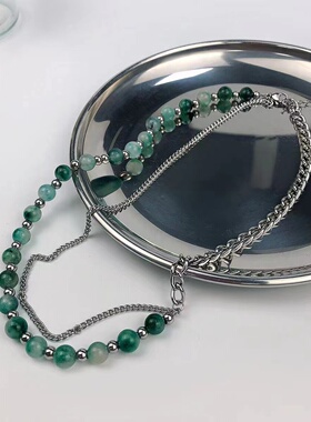 男士不掉色项链原创设计