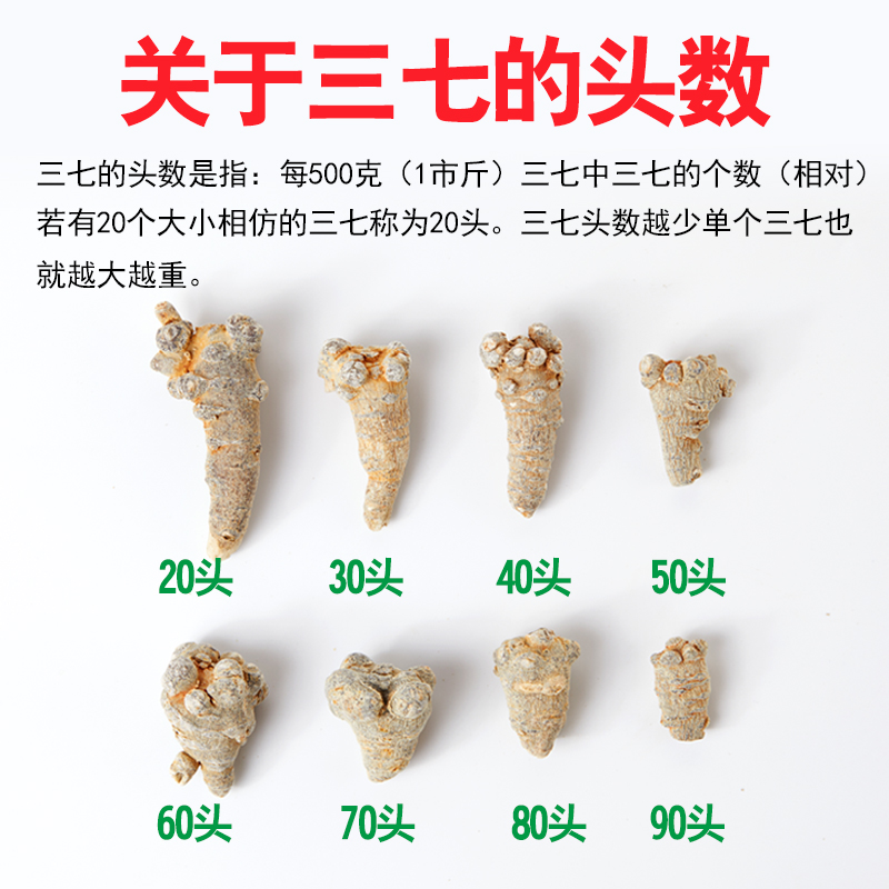 向辉云南文山三七粉3g×30正品文山特产级三七头田七超细粉小袋装