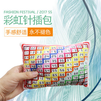 Cross-stitch needle insert bag digital thread splitter fast semicolon color separator embroidery Suzhou embroidery thread manager rainbow handmade