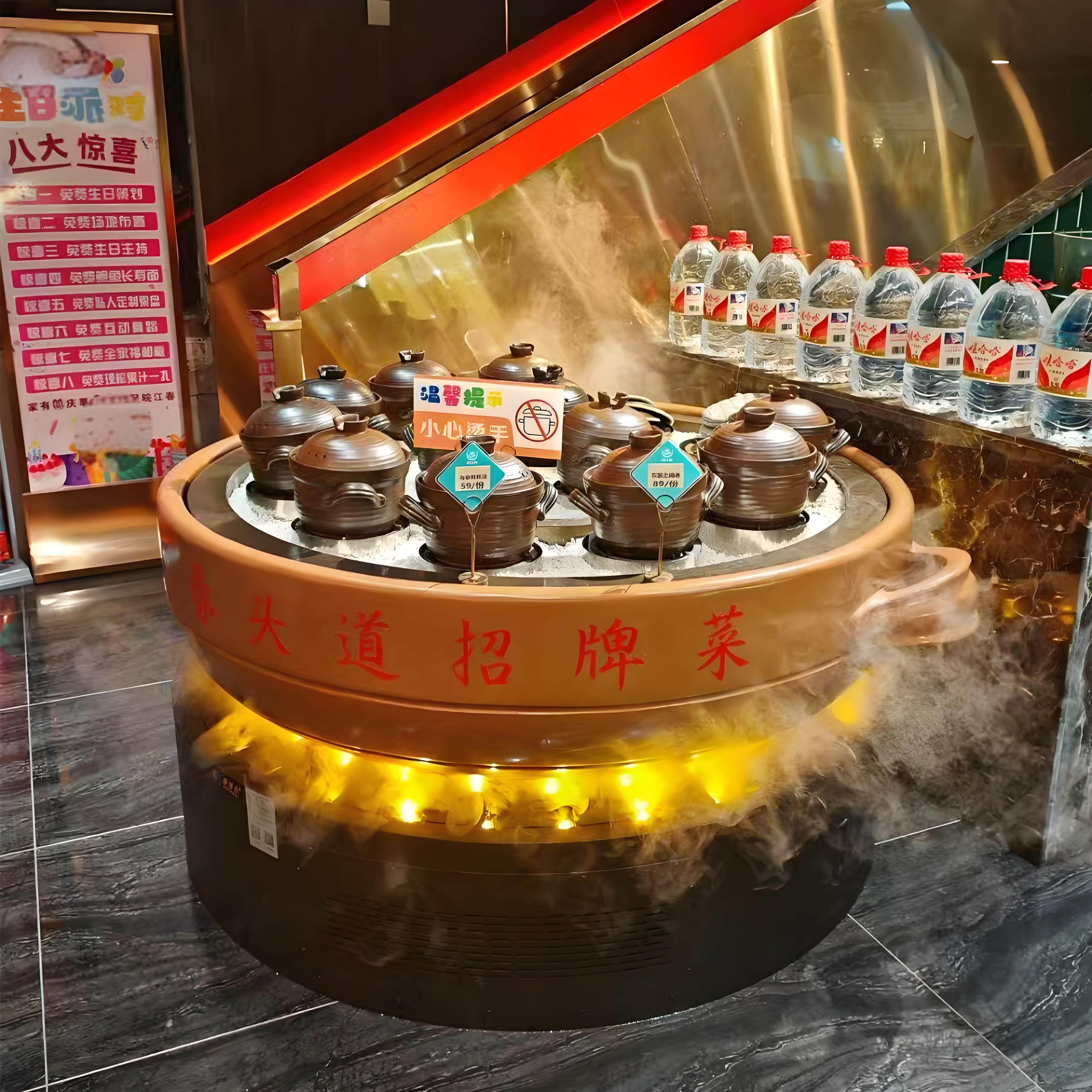 明档大碗煨汤炉商用古法养生瓦罐煨汤设备网红餐厅酒店炖汤神器,淘宝优惠券,粉丝福利购,淘宝优惠卷