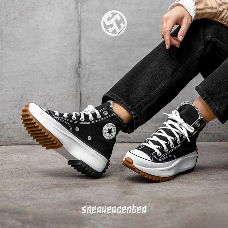 converse /匡威厚底帆布鞋高帮女鞋 SneakerCenter运动帆布鞋