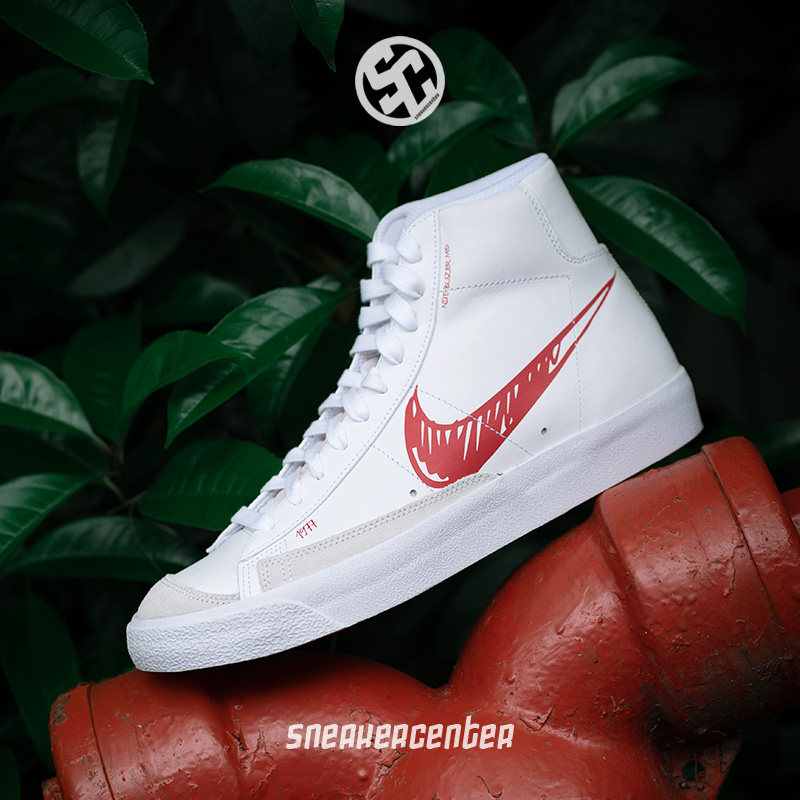 nike /耐克blazer开拓者涂鸦男鞋 SneakerCenter运动板鞋/休闲鞋
