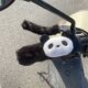 Electric handlebar cover winter plush motorcycle handlebar cover battery car warmer cute cartoon plush warm cycling