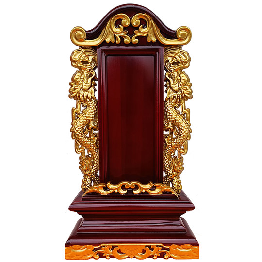 Maßgeschneiderte Ahnen-Kampfer-Massivholztafeln für den Gottesdienst in der Ahnenhalle