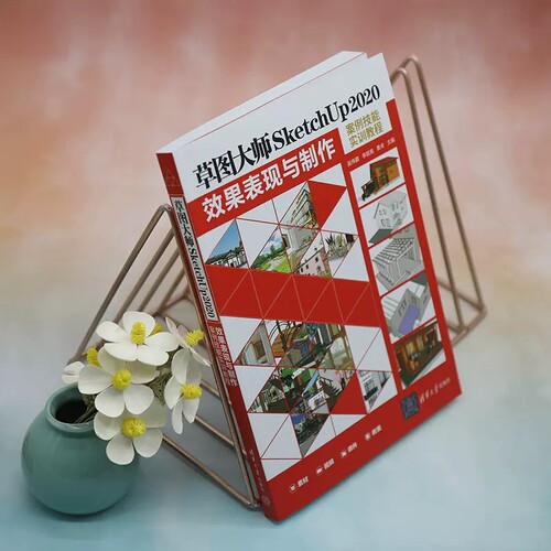 草图大师SketchUp2020效果表现与制作案例技能实训教程 sketchup从入门到精通草图绘制各项功能和应用技巧零基础教程书su软件教程 - 图1