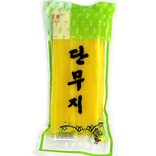 寿司萝卜条500g做寿司紫菜包饭寿司材料 食材日韩寿司黄萝卜条 - 图1