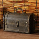 Retro nostalgic handheld storage box antique small box
