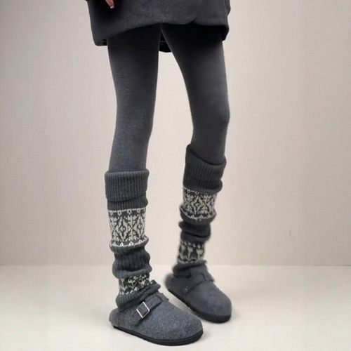 百穿不厌的费尔岛袜套！秋冬氛围感的神器！直接化身为韩剧女主！ - 图1