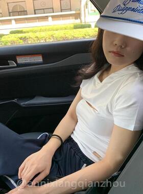 Ins韩国博主同款白色棒球帽