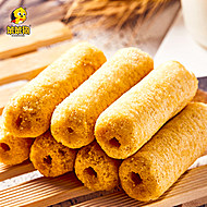 笨笨狗粗粮夹心米果棒能量棒糙米卷小零食