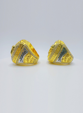 2018金州勇士库里杜兰特总冠军戒指篮球球迷收藏纪念品指环