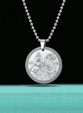 貔貅吊坠坠金钱元宝貔貅吊牌挂件