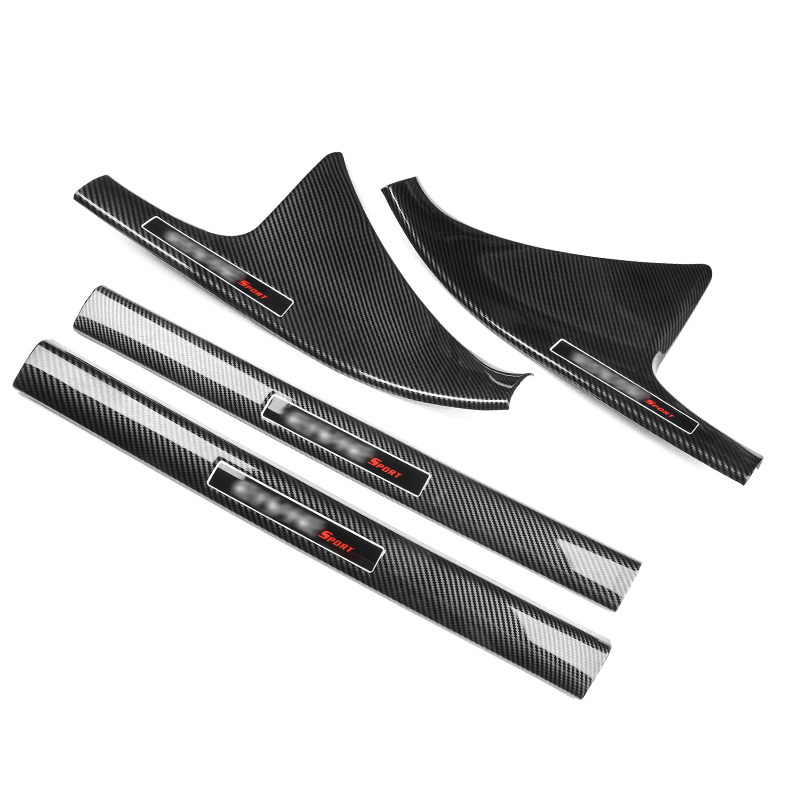 适用于本田十代思域11代思域23型格碳纤门槛条迎宾踏板内饰改装,淘宝优惠券,粉丝福利购,淘宝优惠卷