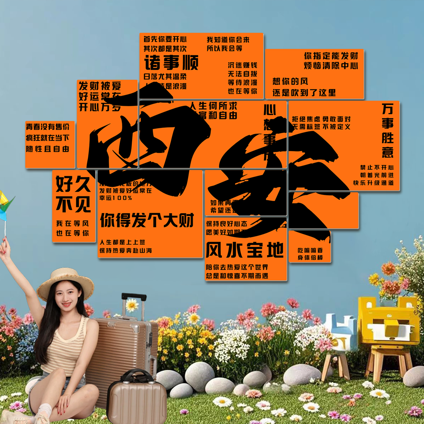 网红酒吧装饰品场景布置拍照区工业风烧烤店清小酒馆创意墙面壁画,淘宝优惠券,粉丝福利购,淘宝优惠卷