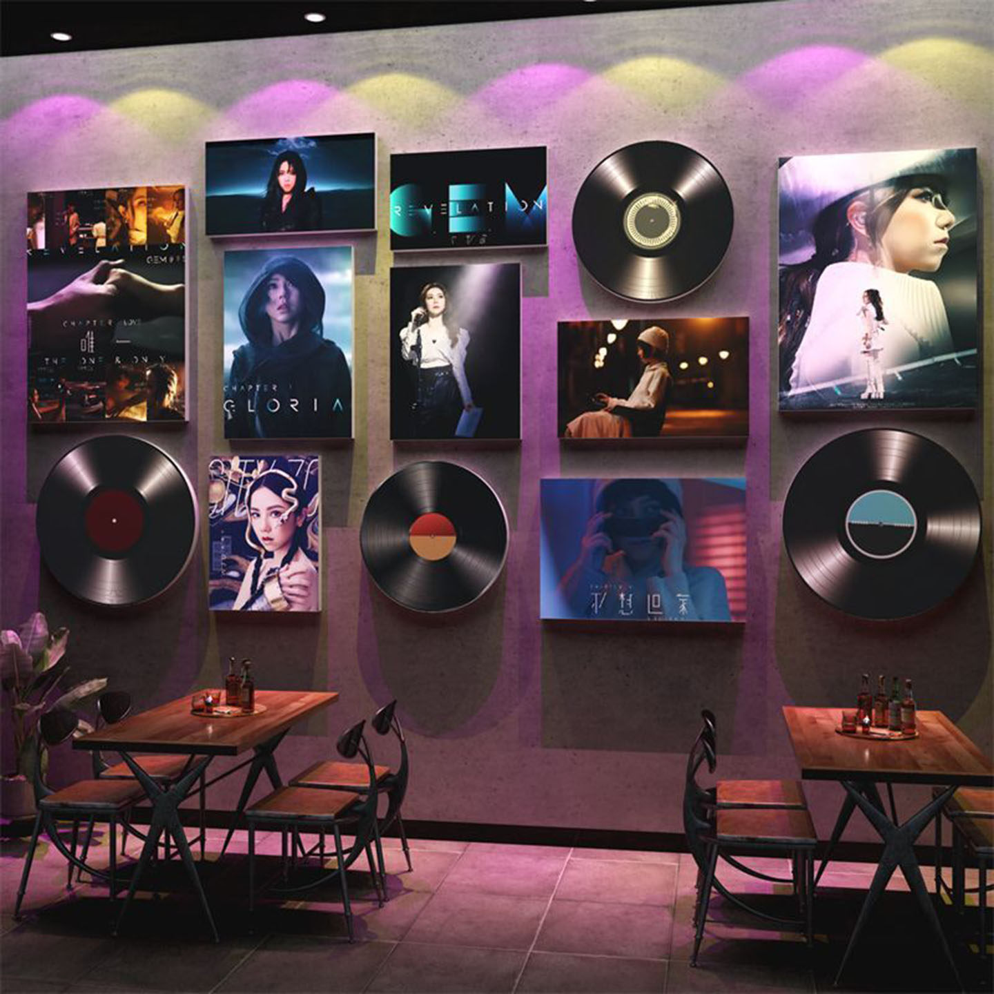 复古港风明星海报网红打卡墙面装饰餐饮火锅烧烤店8090怀旧老物件,淘宝优惠券,粉丝福利购,淘宝优惠卷