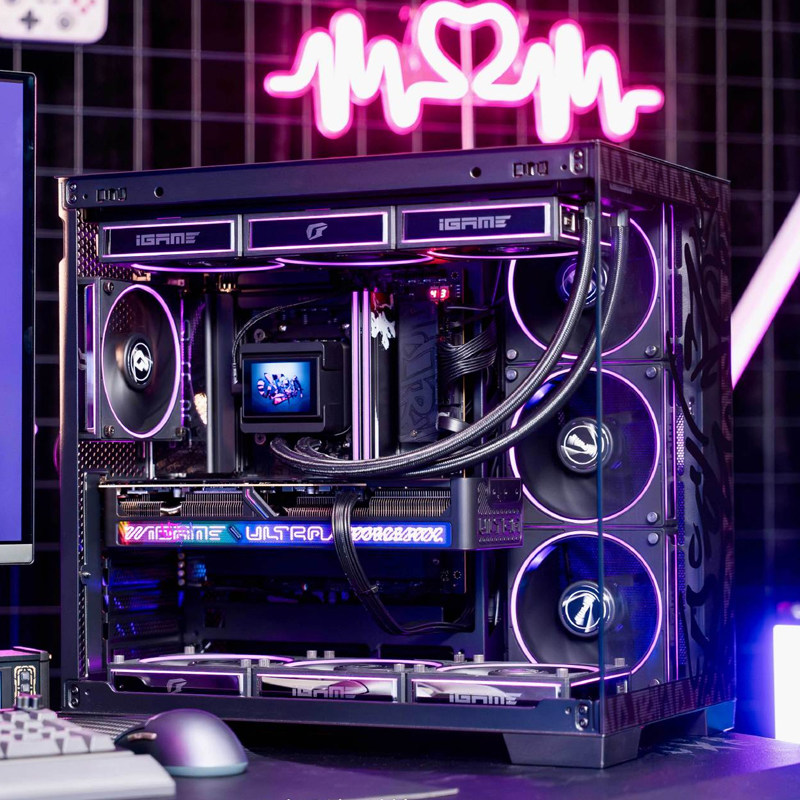 七彩虹iGame电脑主机230F i5 12400F 13400F 14600kf RTX5060Ti/RTX5060 8G显卡diy装机组装电脑台式机整机