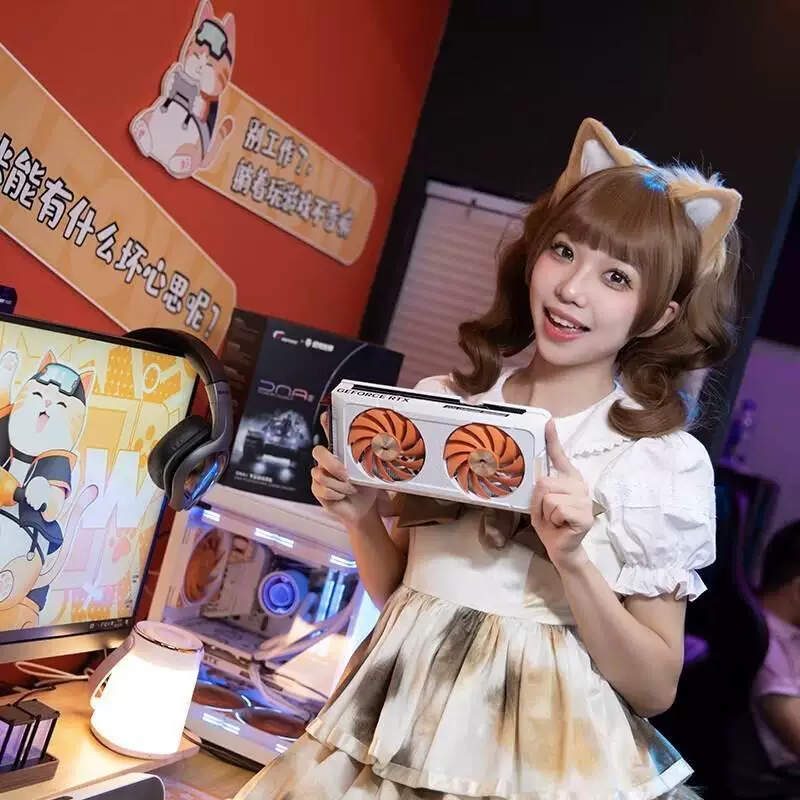 Colorful Orange Cat host i5 14400f 14700f 14600kf 5060ti 8g RTX5060 8G 4060
