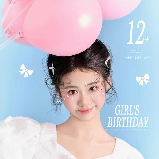 女童晚礼服大童高端轻奢小众女孩生日公主裙儿童主持人钢琴演出服