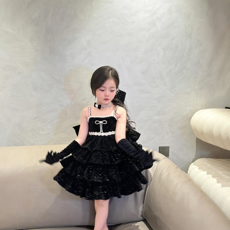 女童高端洛丽塔公主礼服蓬蓬裙2026新款儿童生日赫本风演出连衣裙,淘宝优惠券,粉丝福利购,淘宝优惠卷