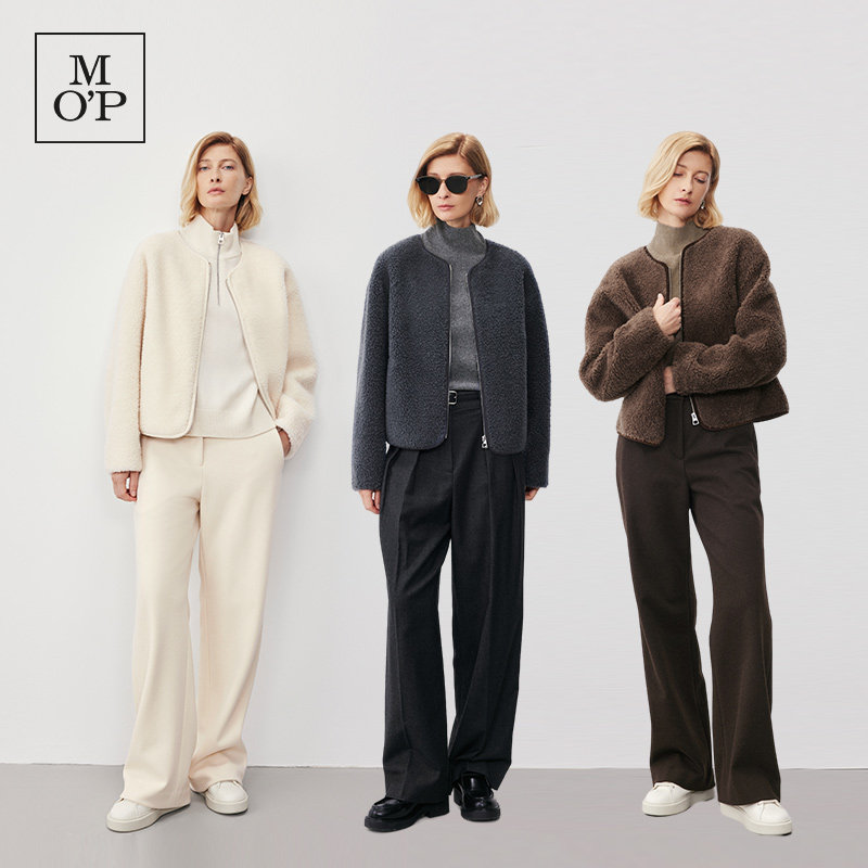 【大乐严选】8号【宣璐同款】MOP冬季绵羊毛静奢小香风外套,淘宝优惠券,粉丝福利购,淘宝优惠卷