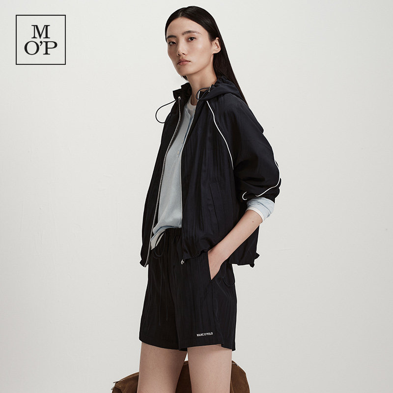 Marc O'Polo/MOP2026春季新款运动设计感短款连帽外套女户外夹克,淘宝优惠券,粉丝福利购,淘宝优惠卷