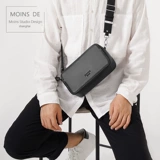 Мужская сумка на одно плечо, камера, сумка для техники для отдыха, из натуральной кожи, бизнес-версия