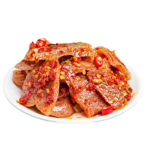湖南特产魔芋干冷水江新化零食小吃麻辣魔芋豆腐香辣素食开胃小吃 - 图3