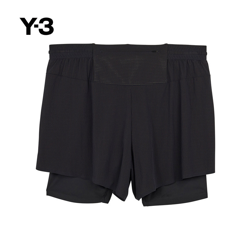 Y-3/Y3山本耀司春夏季男士运动短裤直筒双层休闲裤子IX0001,淘宝优惠券,粉丝福利购,淘宝优惠卷