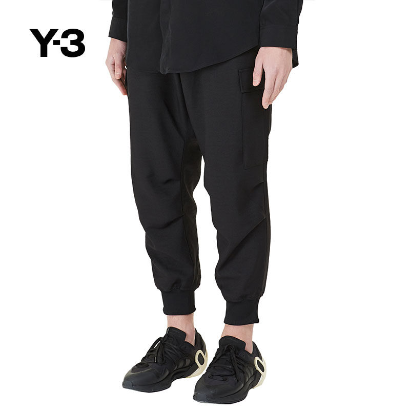 [季末折扣]Y3山本耀司男士秋冬长裤款宽松束脚时尚工装裤子HG8604,淘宝优惠券,粉丝福利购,淘宝优惠卷