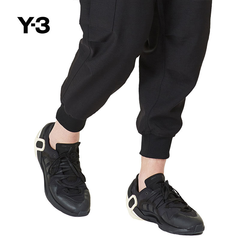 [季末折扣]Y3山本耀司男士秋冬长裤款宽松束脚时尚工装裤子HG8604,淘宝优惠券,粉丝福利购,淘宝优惠卷