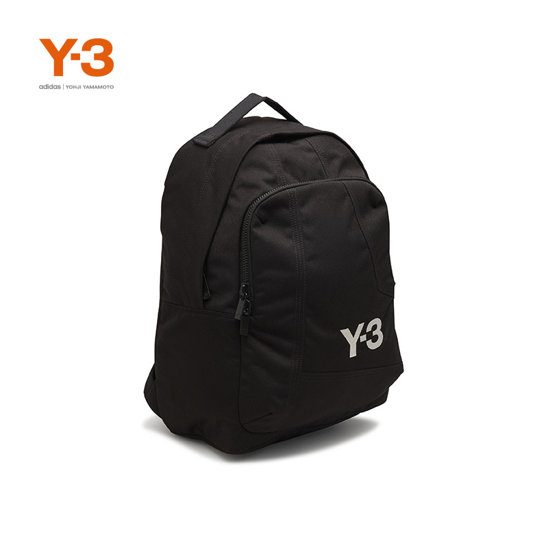 Y-3/Y3山本耀司新款背包字母情侣款运动印花休闲拉链双肩包IJ9881-图1