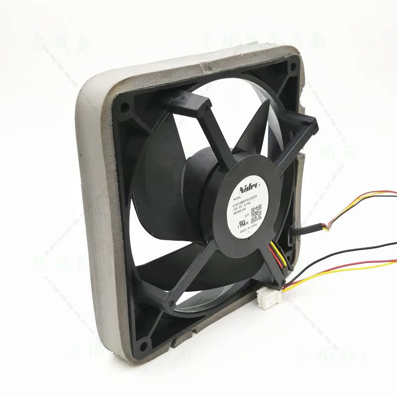 U12E12MS1CA3-52Z32 12.5cm 12V 0.15A 电冰箱维修用散热风扇风机 - 图0