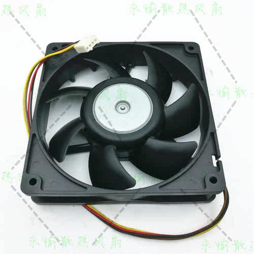 原装三洋 9G1212P4H03 12V 0.31A 12cm 12025 4线PWM机箱散热风扇 - 图0