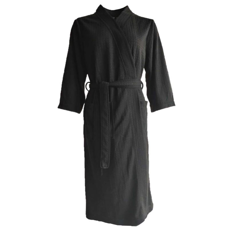 Bath Robe Men Women Summer Robes Dressing Gown男女薄款睡浴袍-图3