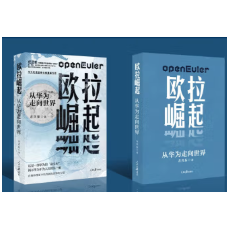 欧拉崛起 从华为走向世界 方兴东著 一部华为奋斗史真实华为企业精神书籍 人民日报出版社9787511575982 - 图0