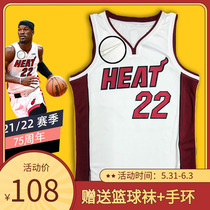 75 Annual Thermal Fire Team 22 Jimmy Butler jersey City Edition Hot Hot Custom Men and Women Basketball Suits Suit