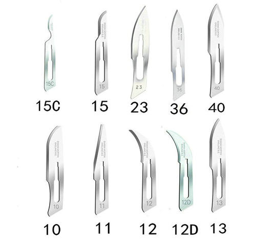 英国Swann-Morton进口无菌牙科手术刀片11号15号15C号12D/40/10号 - 图0