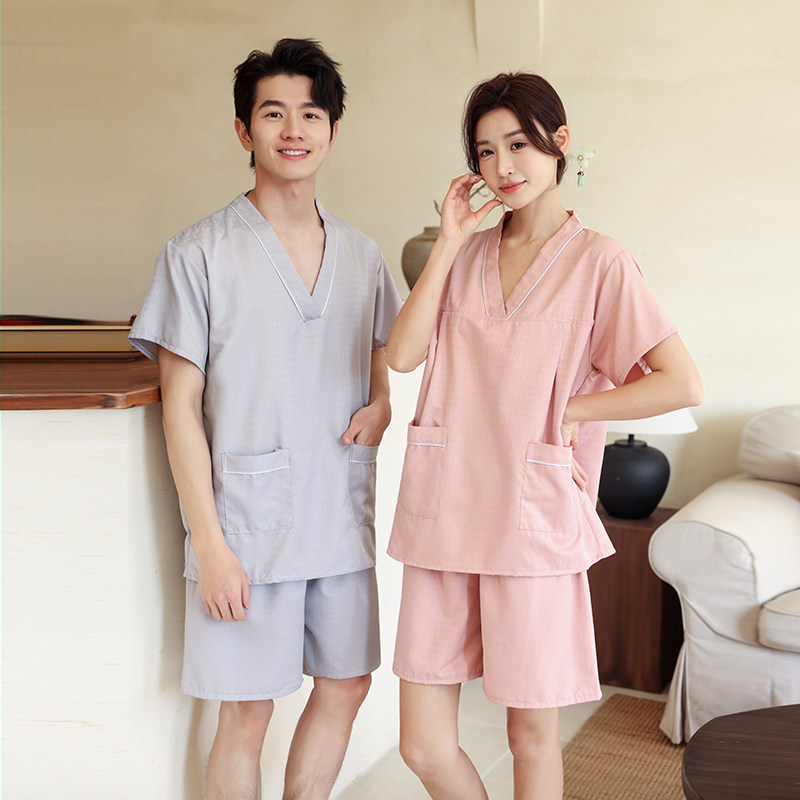 汗蒸服男洗浴服女酒店美容院足浴足疗服按摩桑拿熏蒸服浴衣浴裤,淘宝优惠券,粉丝福利购,淘宝优惠卷