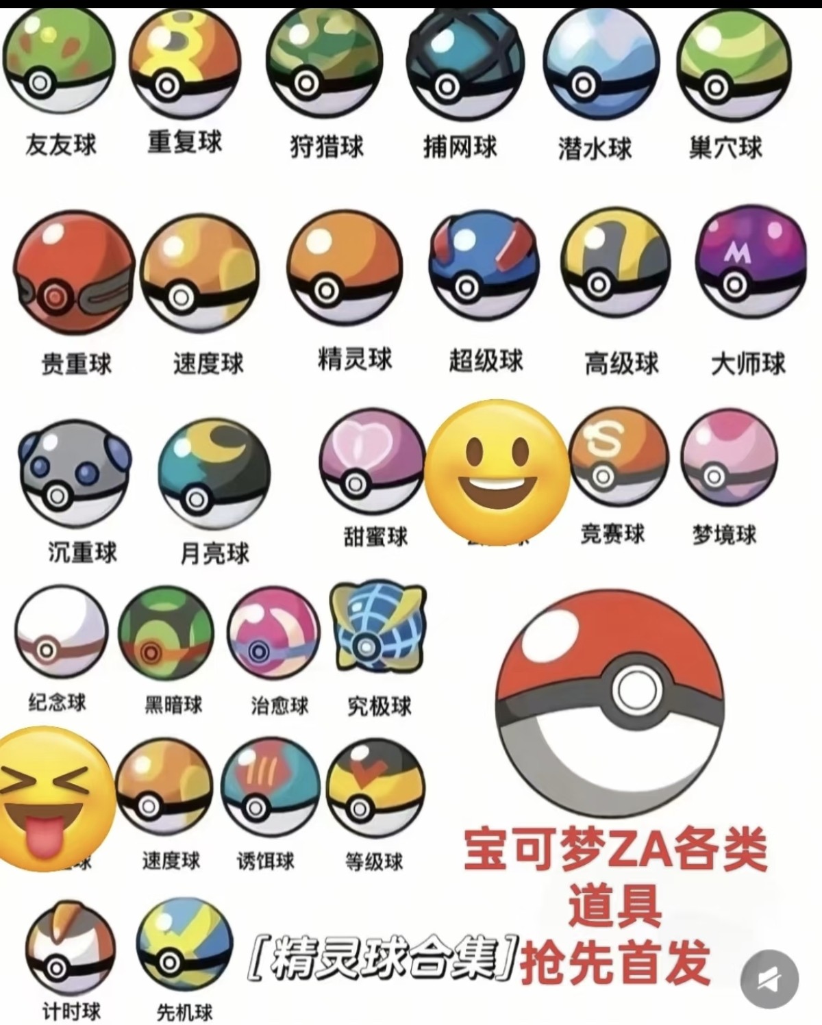 宝可梦传说ZA道具30个 柑果球 大师球 金色王冠 巨大金珠switch2 - 图2