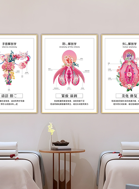 私密广告图产后修复宣传挂画海报